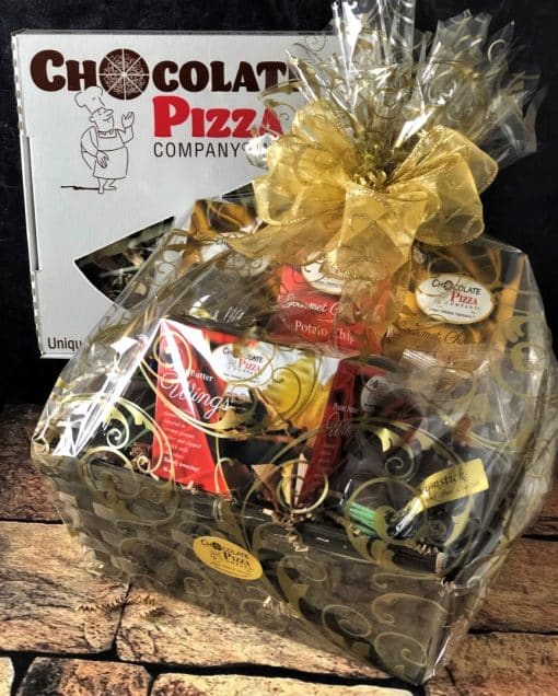 gift basket with best chocolate ever