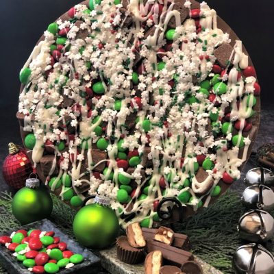 Holiday avalanche Chocolate Pizza