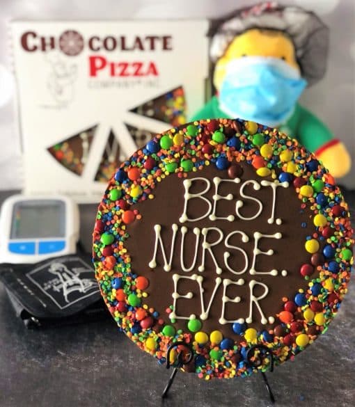 best nurse ever chocolate pizza